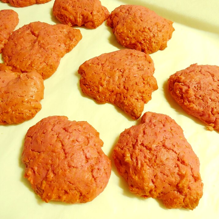 天然色素♪ほんの～りピンクのビーツクッキー